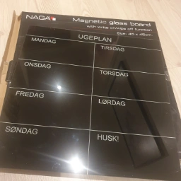 Naga Magnet tavle - glass board