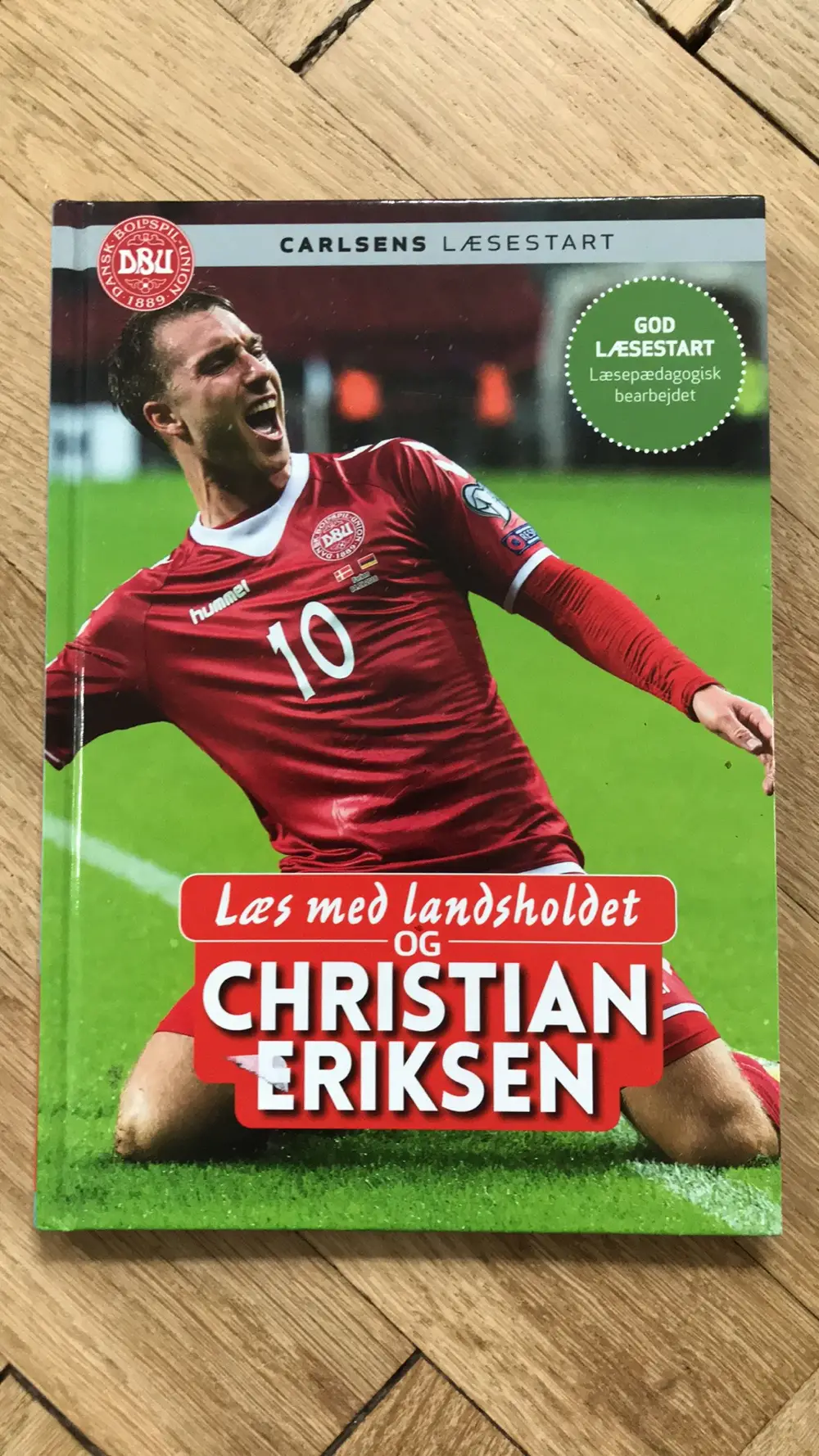 Læs med landsholdet og Christian Eriksen Bog