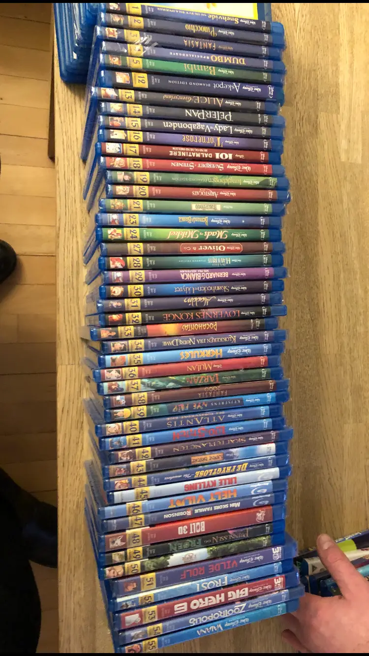 Walt Disney Blu Ray