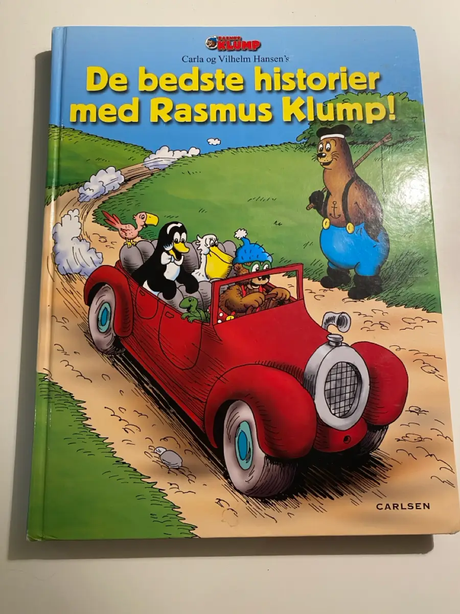 De bedste historier med Rasmus Klump Bog