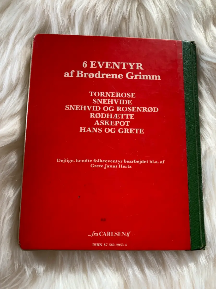 6 eventyr af Brødrene Grimm Bog