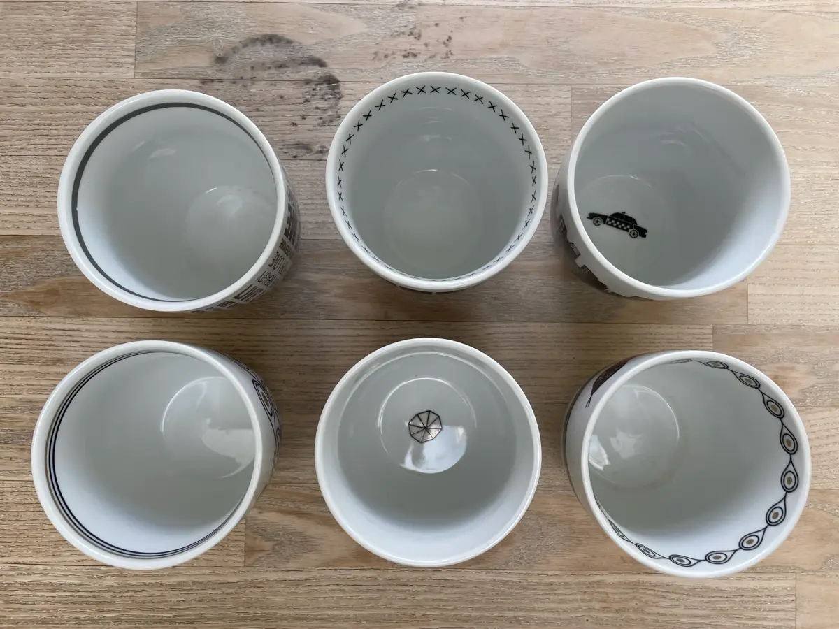 Boconcept Porcelæns kopper og tallerken