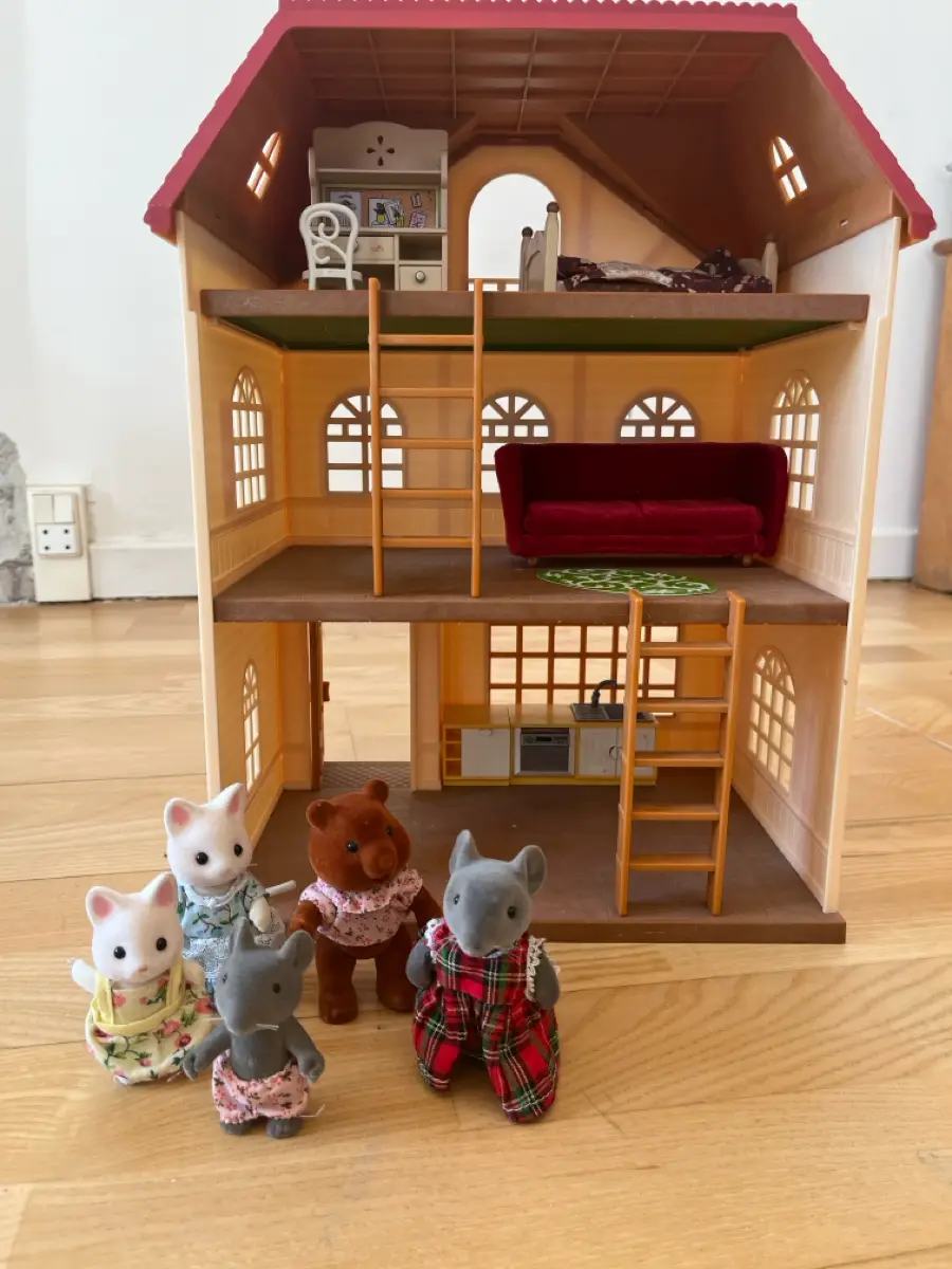 Sylvanian Families Hus med dyr og tilbehør