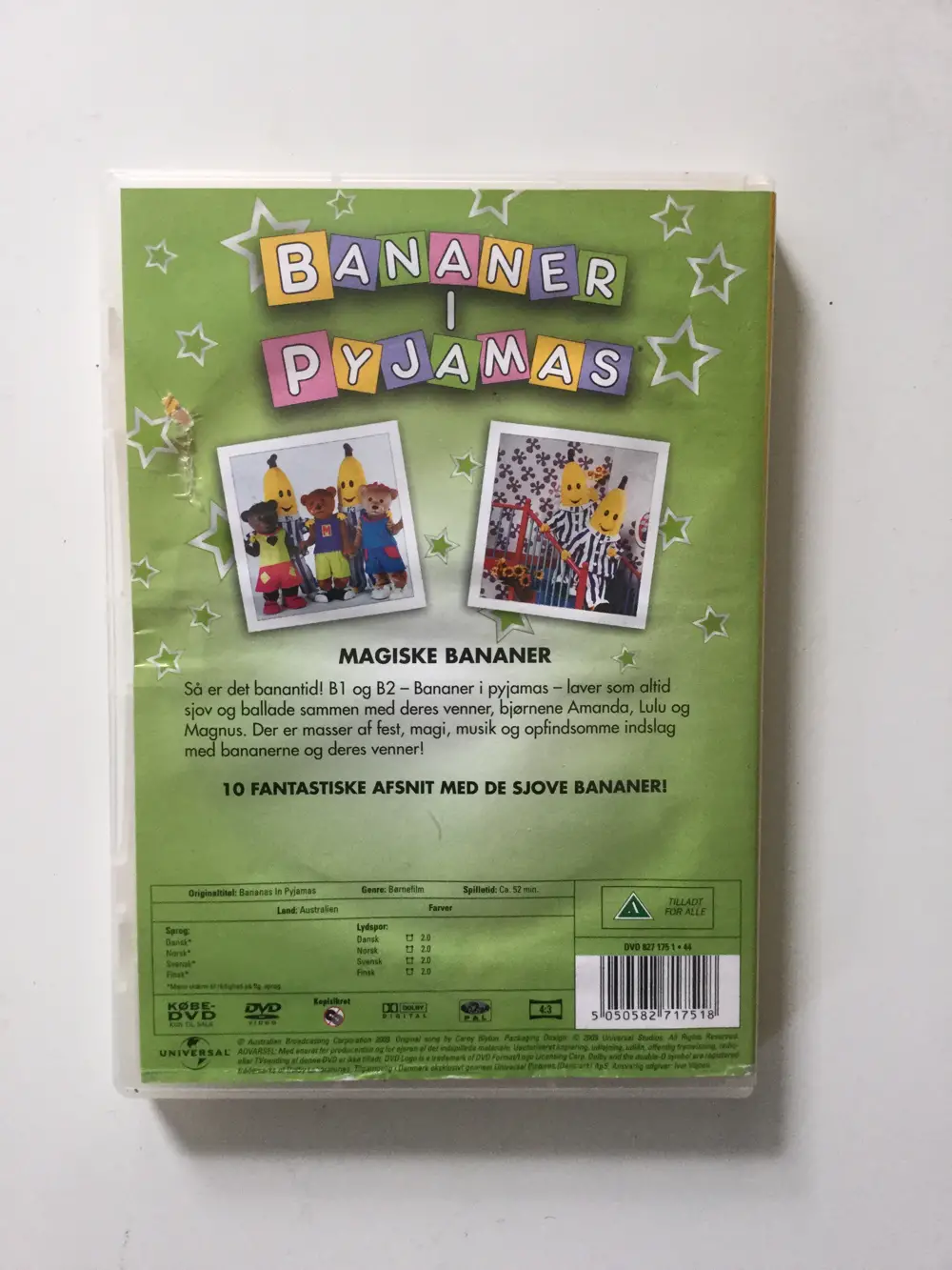 Bananer i Pyjamas dvd