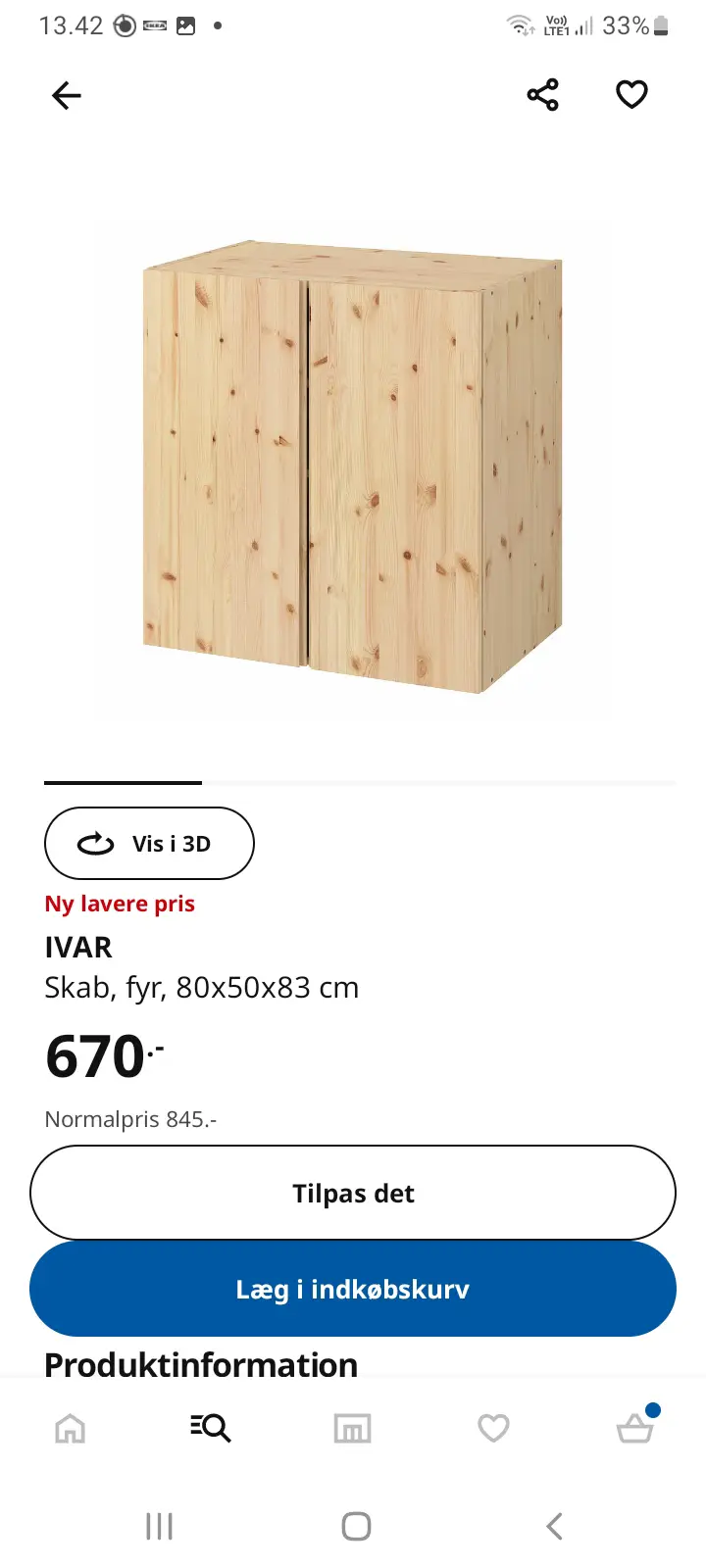 IKEA Skab