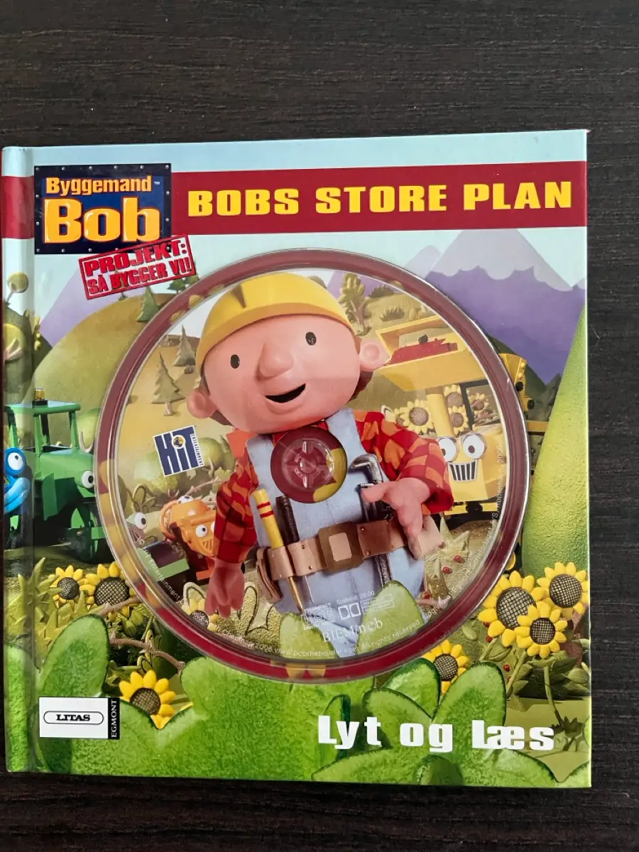 Byggemand bobs store plan bog Bog med CD byggemand Bob