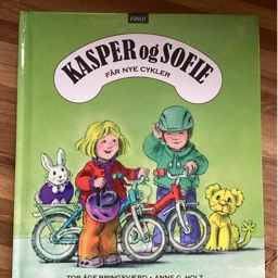 Kasper og Sofie får nye cykler Kasper og Sofie bog