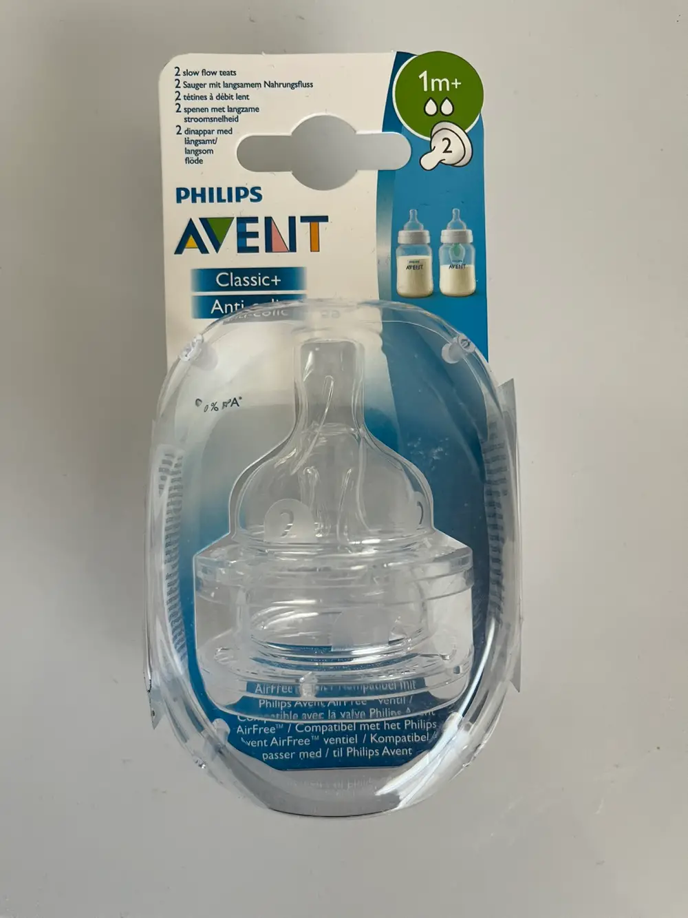 Philips Avent anti-colic flaskesut 2