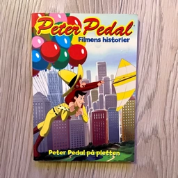 Peter pedal på pletten Filmens historier Peter pedal bog