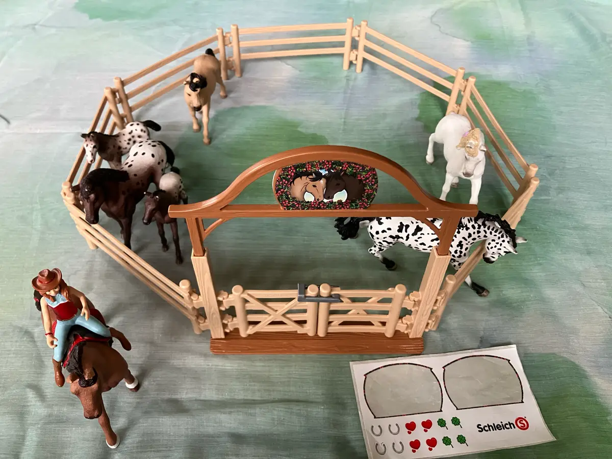 Schleich Heste føl rytter fold mv