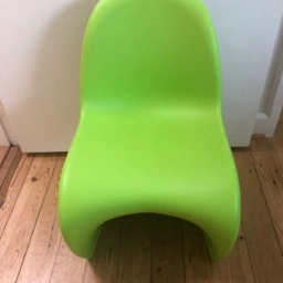 Verner Panton Vitra Junior stol Lime