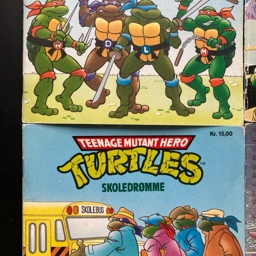 Ninja Turtles Pixi bøger