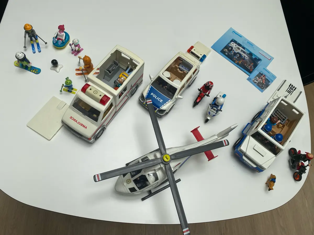 Playmobil Stor politi pakke