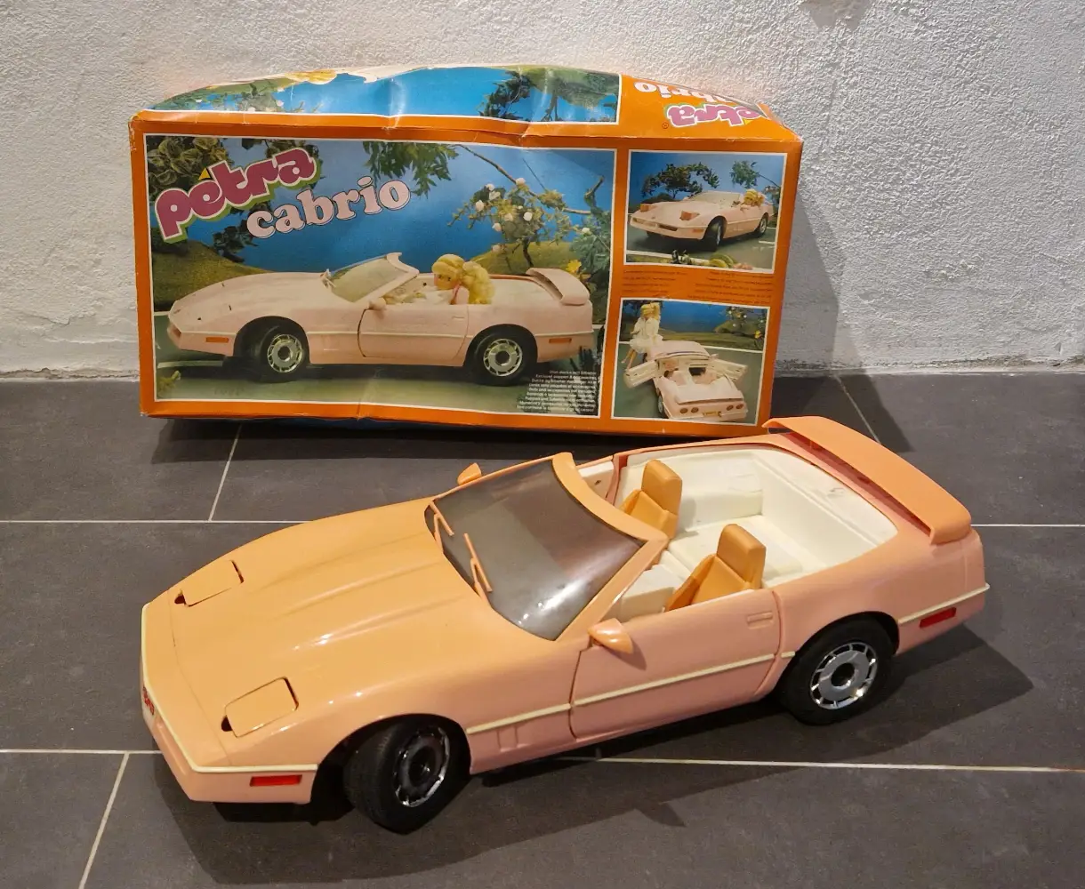 Petra/Barbie Bil Corvette