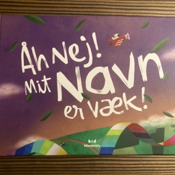 Åh nej mit navn er væk Bog