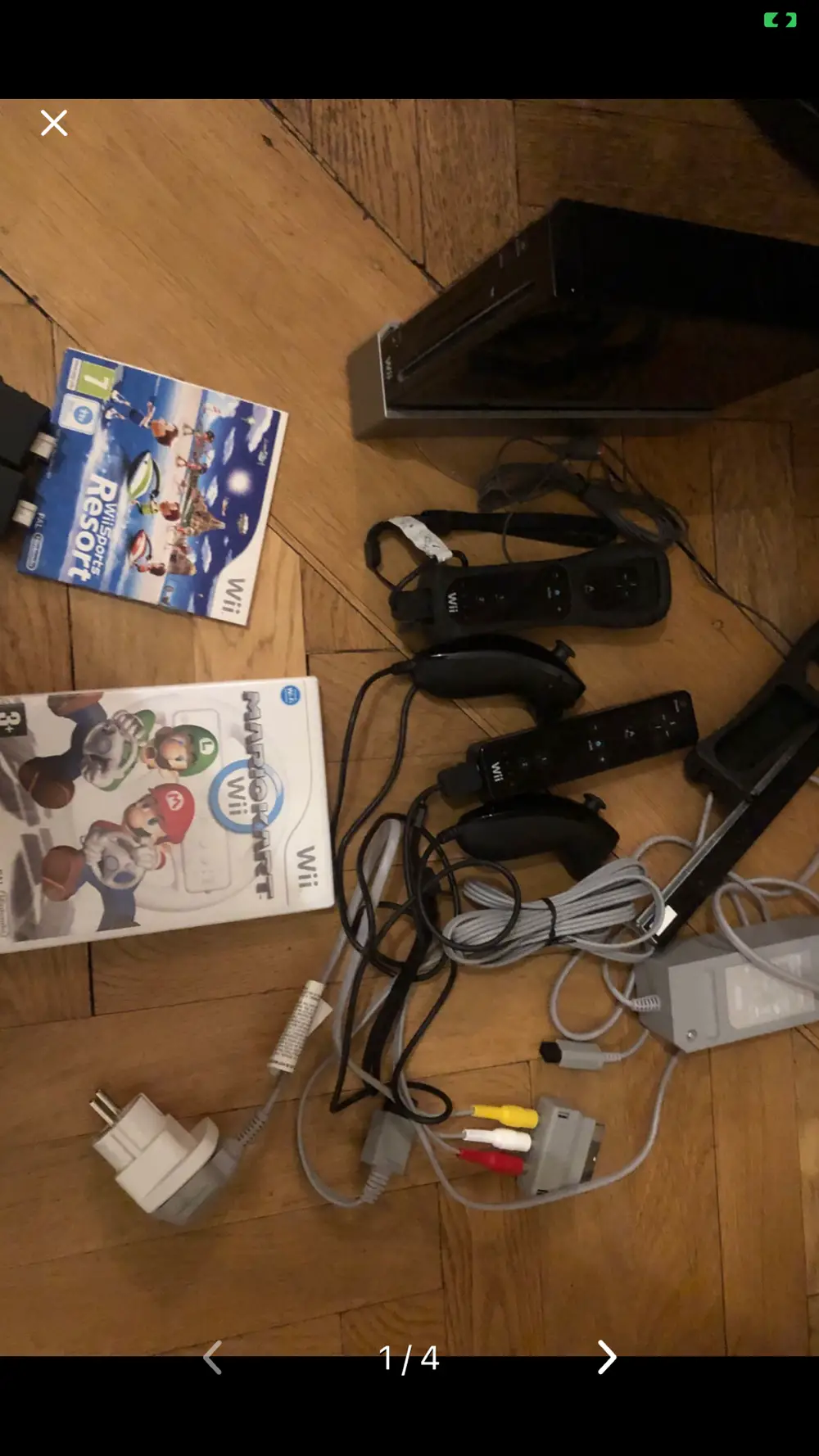 Nintendo Wii konsol mm