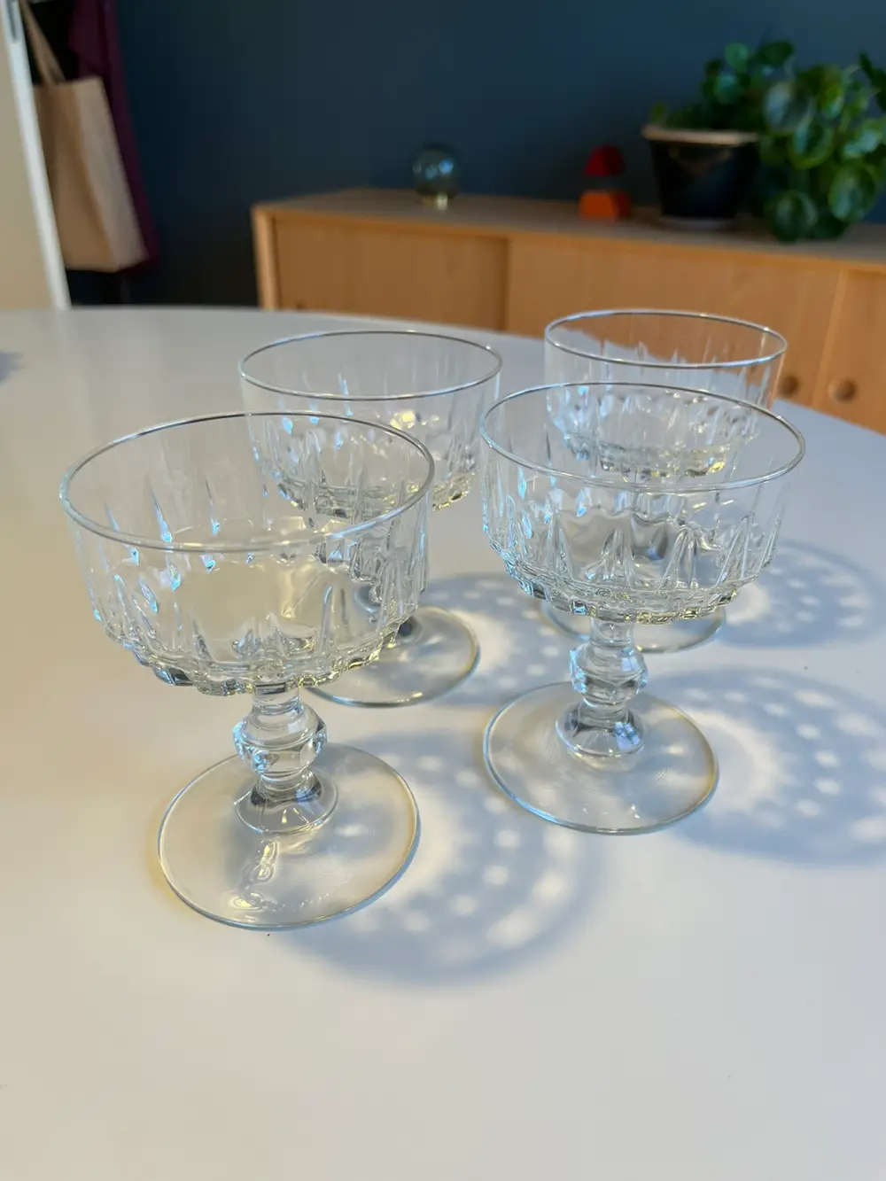 Retro Champagneglas/ cocktailglas