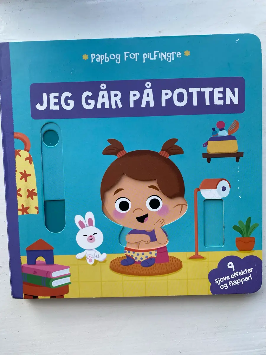 Jeg går på potten Bog