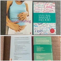 Graviditets bog + navne bog Bøger