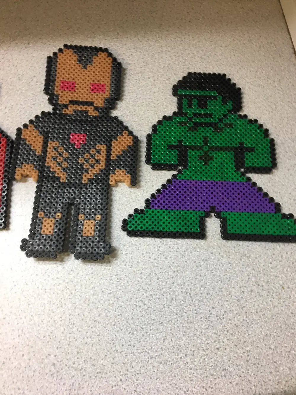 Ukendt Hjemmelavet perler superhelte