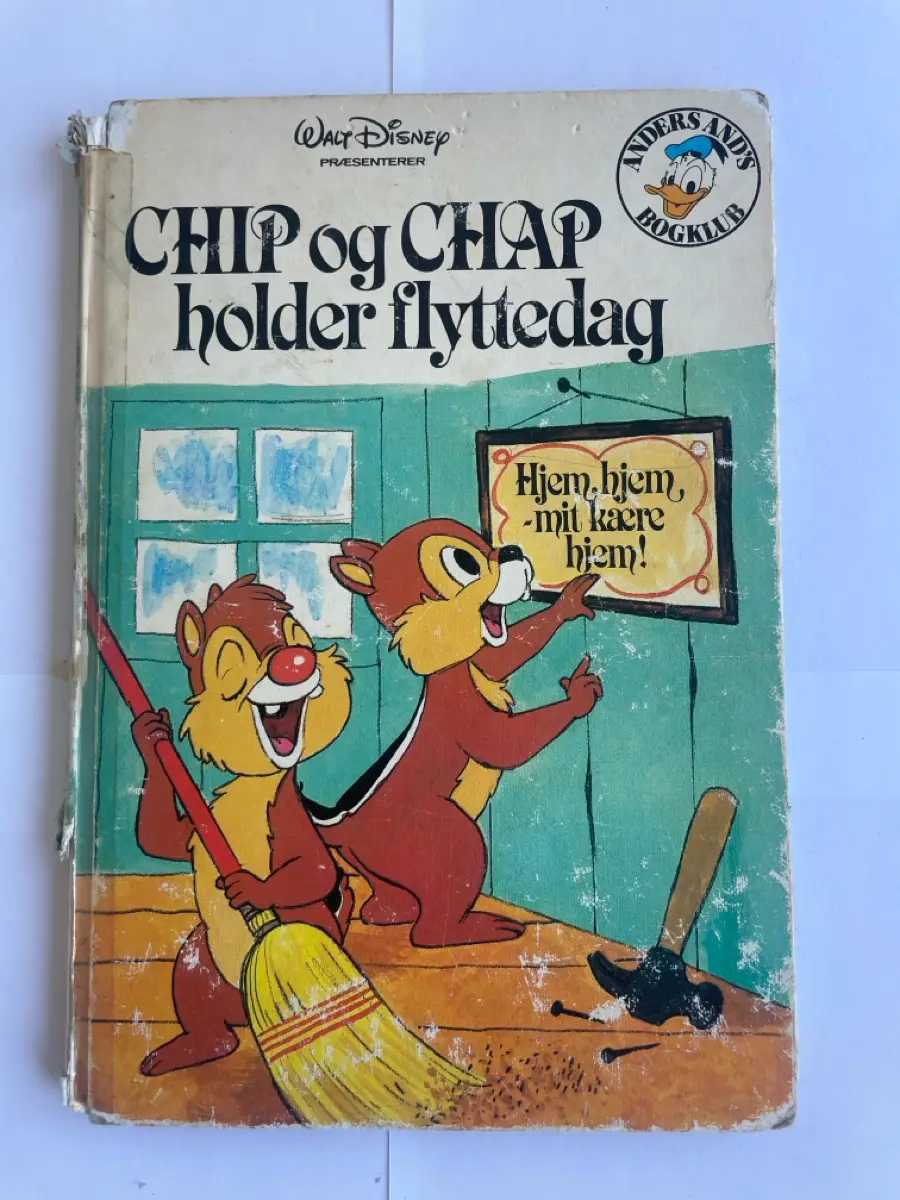 Chip og Chap holder flyttedag Disney bog