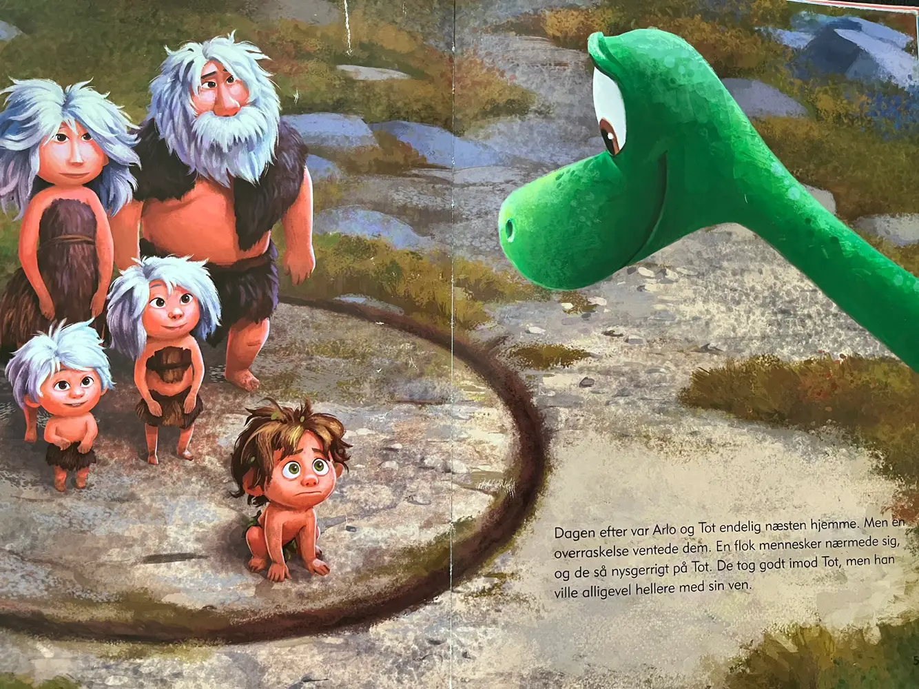 Den gode dinosaur Disney Pixar filmbog