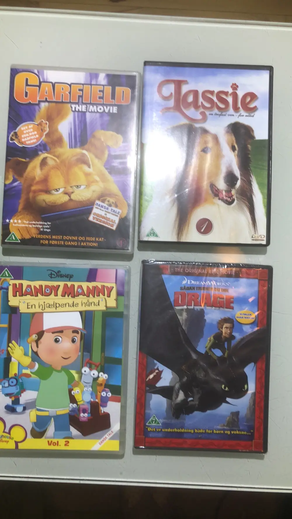 Forskellige børnefilm Børnefilm