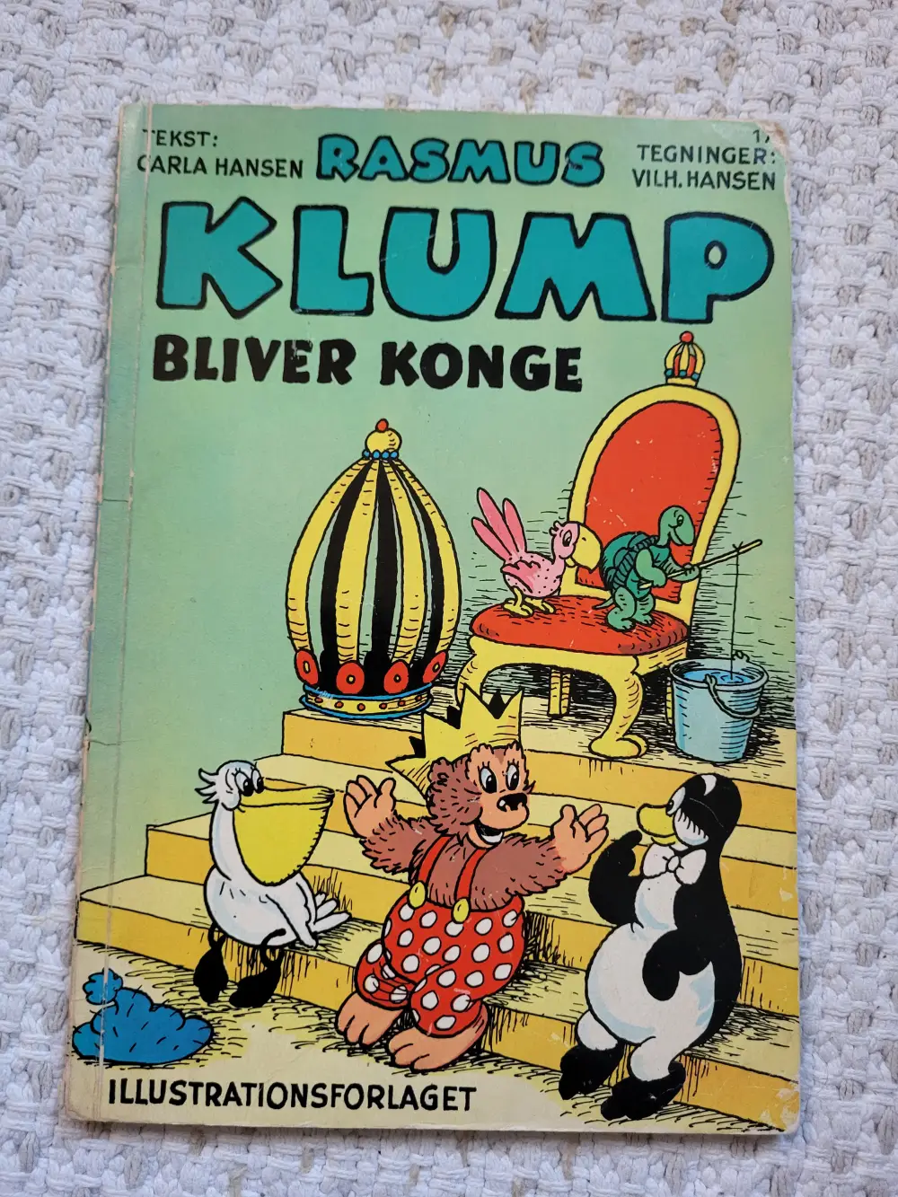 Rasmus Klump bliver konge Bog