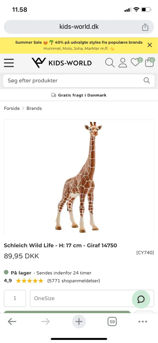 Schleich Giraf