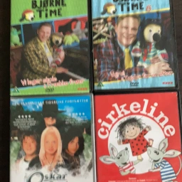 Cirkeline børnefilm DVD-film for børn