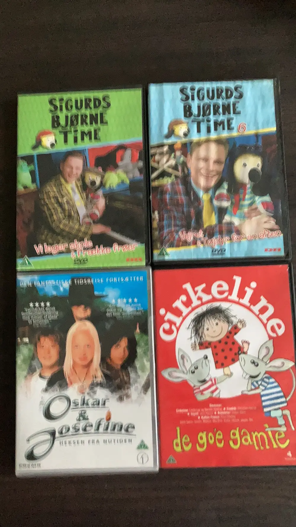 Cirkeline børnefilm DVD-film for børn