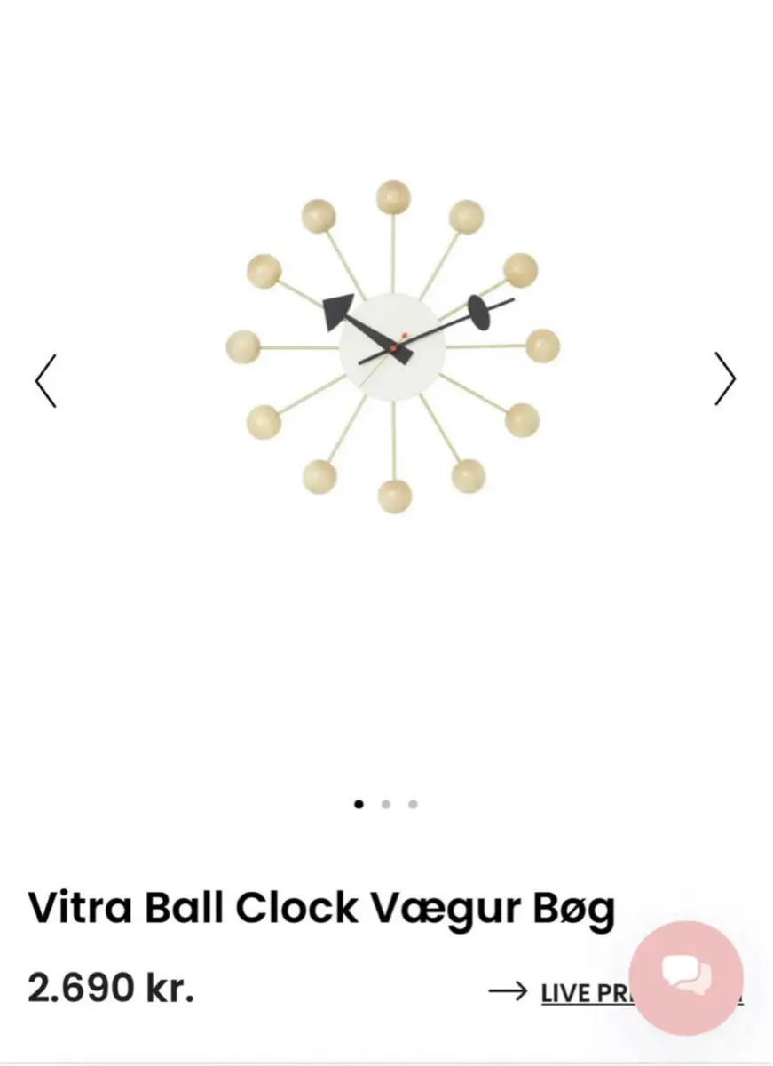 Vitra Ball clock