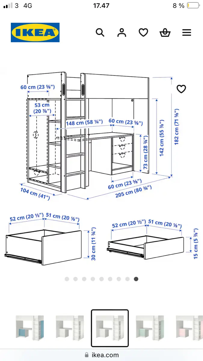 IKEA Højseng