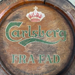 Carlsberg Originalt tønde skilt