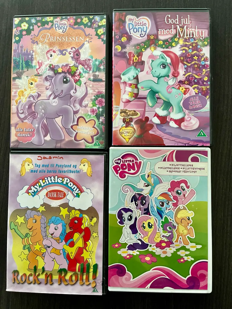 My little Pony DVD film lot Dvd-film med mlp tegnefilm