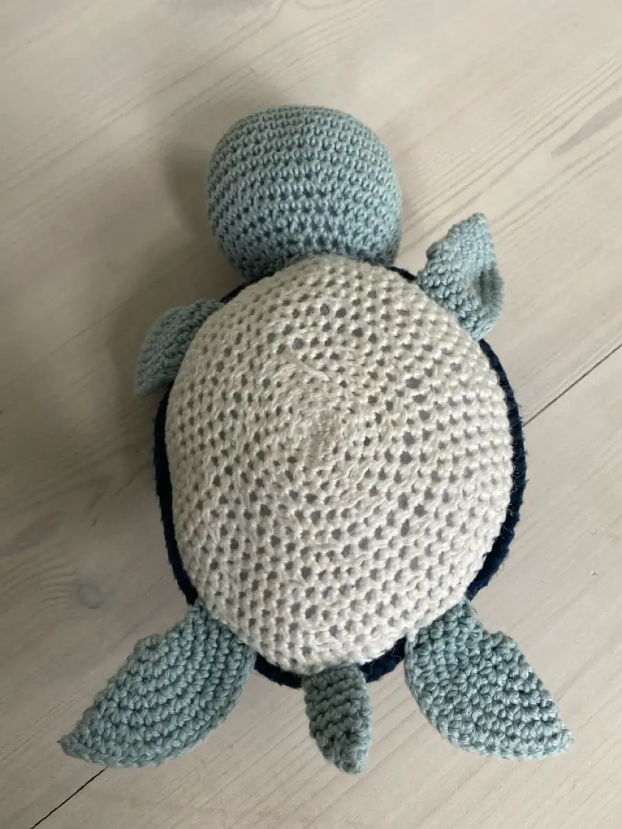 Hjemmelavet Skildpadde bamse