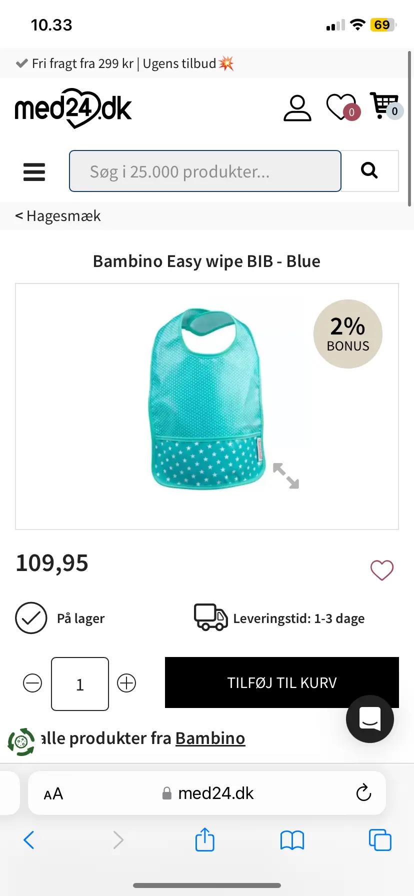 Bambino Hagesmæk