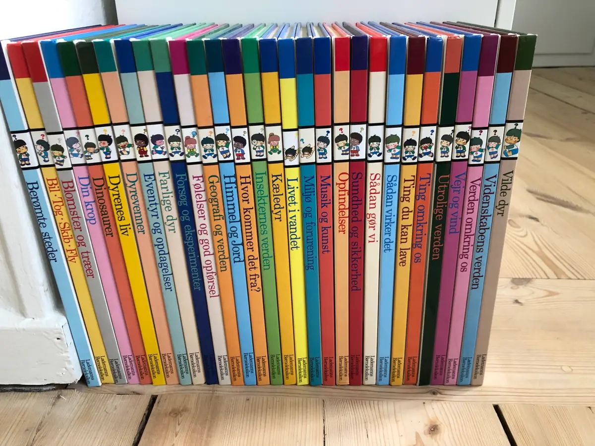 Lademanns børneleksikon Komplet samling 30 bøger