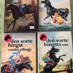 Den sorte hingst/ den sorte hingst søn Bøger