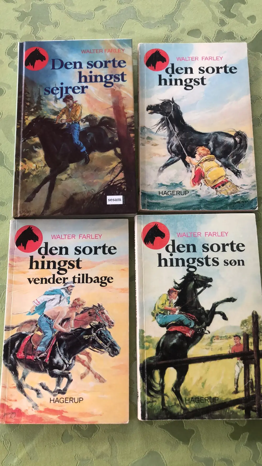 Den sorte hingst/ den sorte hingst søn Bøger