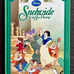 Disney Snehvide og de 7 små dværge Eventyret tegnet bog