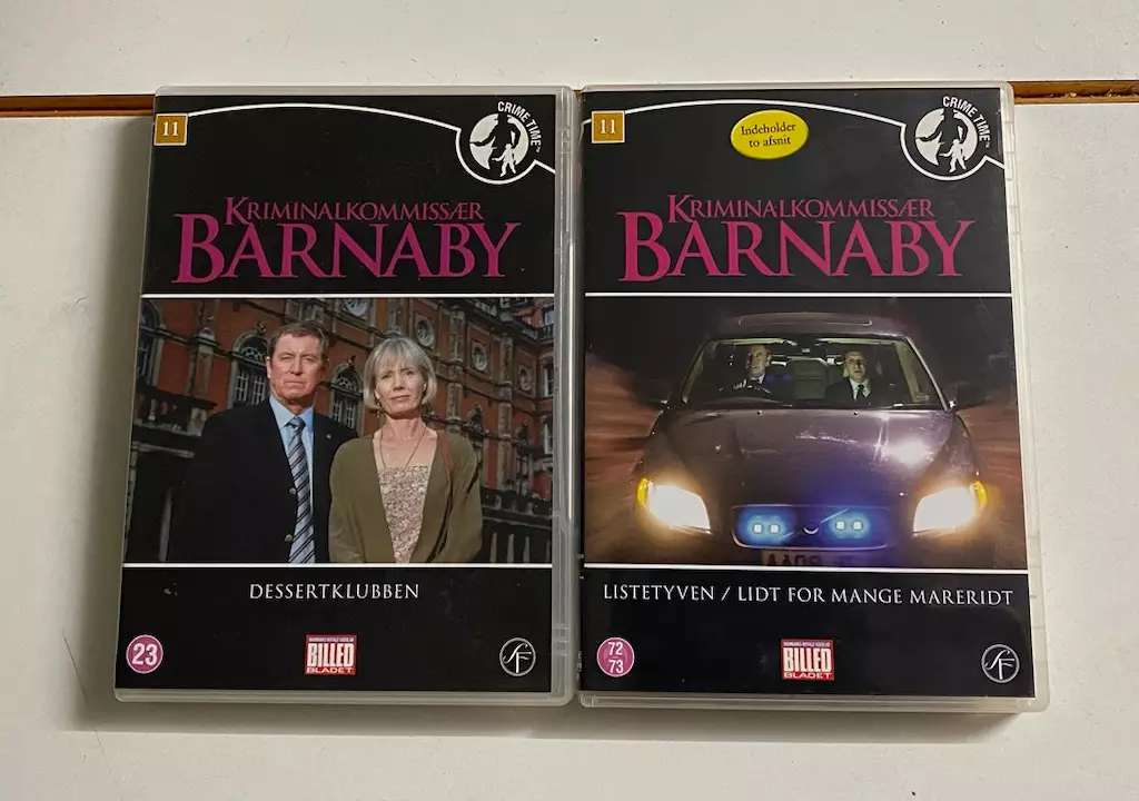 Barnaby 2 stk DVD