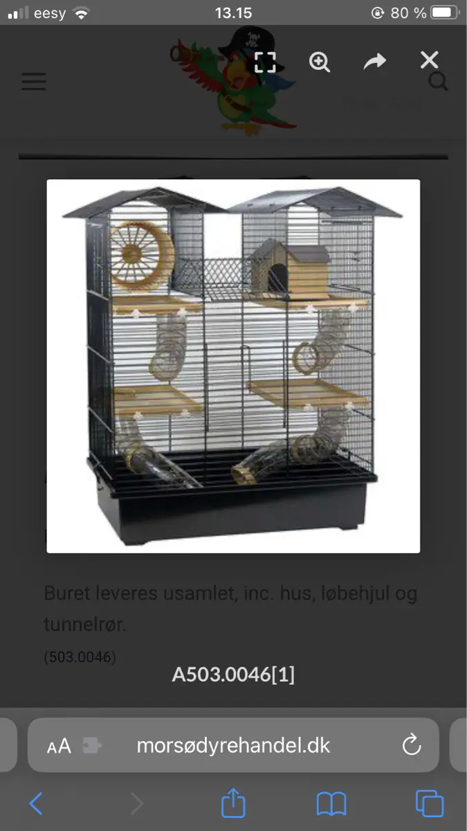 Ukendt Hamsterbur