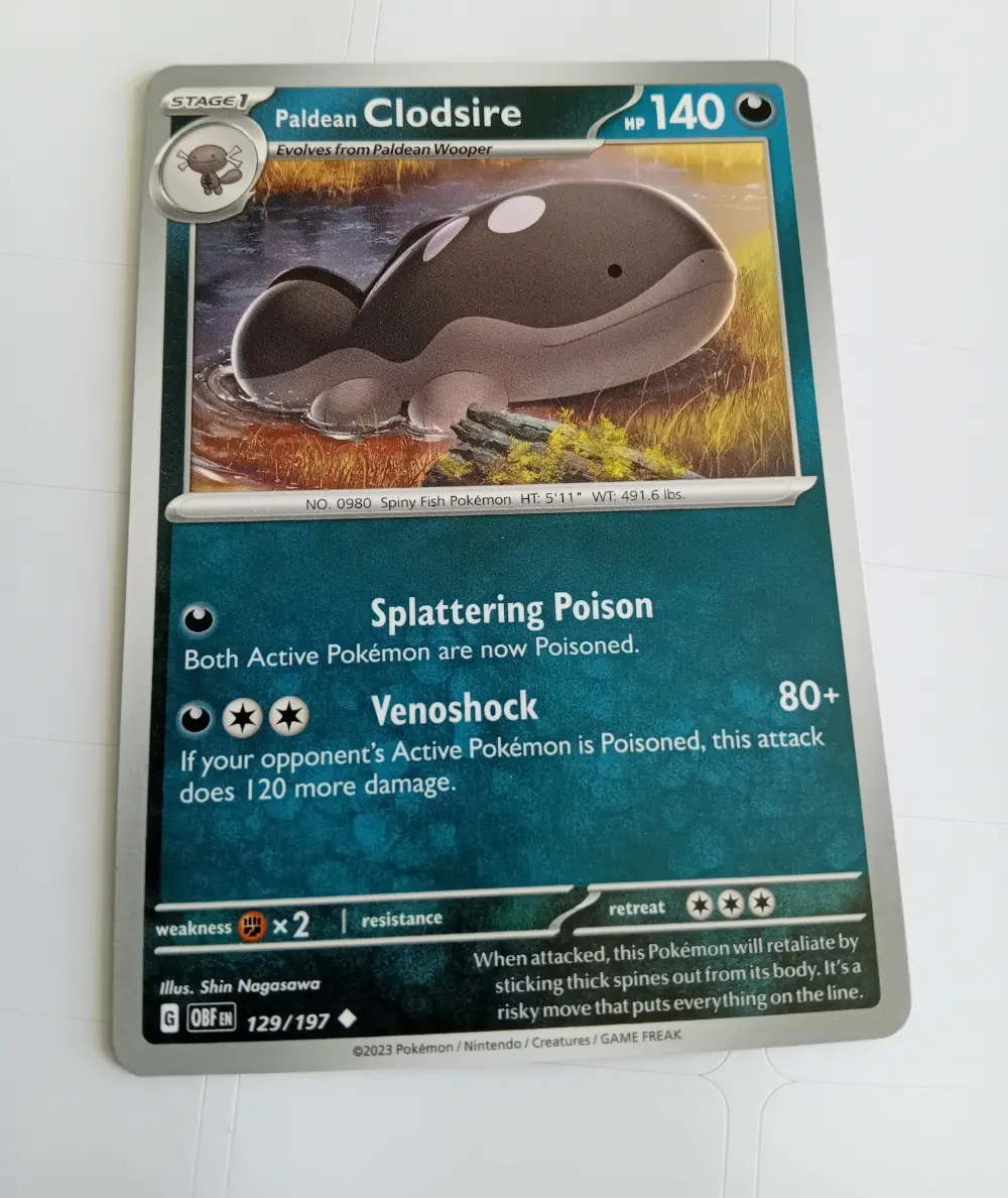 Pokémon Paldean Clodsire