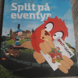 Split på eventyr Bog