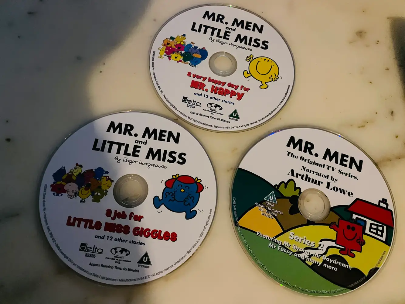 The Mr Men and Little Miss Dvd film