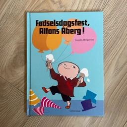 Fødselsdagsfest Alfons Åberg ! Fin Alfons Åberg bog