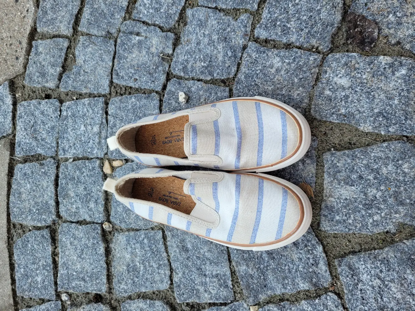 ZARA Sommersko slipons conversestyl