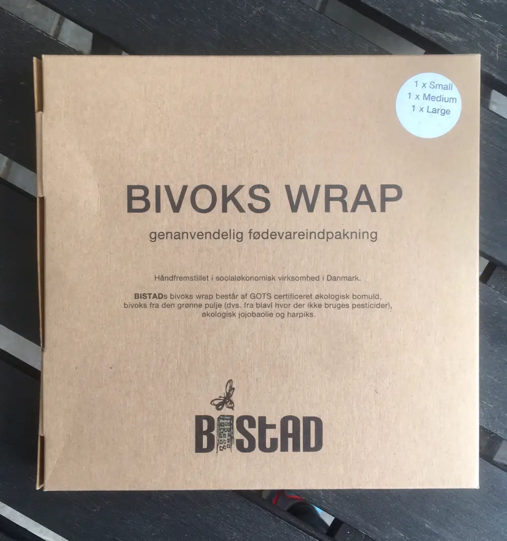 Bistad Bivokswrap/fødevareindpakning