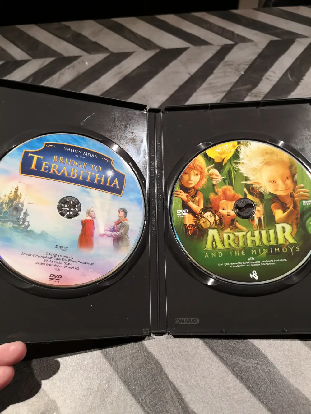 Arthur og minimoyserne Dobbelt Dvd
